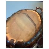 Vintage Silver-Plated Serving Tray and Bowl Set - Sheffield