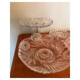 Vintage Glass Serving Dishes Lot - Bowls & Platters Collection