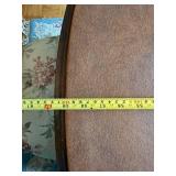 Vintage Dining Table Set with Chairs - Needs Repair, Custom Cut Protective Cover