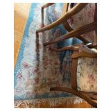 Royal Palace Handmade Floral Wool Rug 5