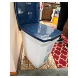 Two Vibrant Life Large Pet Food Storage Containers  25 lb