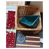 Patriotic Decor Lot with Welcome Sign & Old Glory Plaque