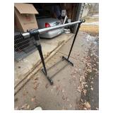 Adjustable Clothes Rack on Wheels