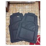 Heavy Duty Rubber Vehicle Floor Mats - Pair