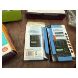 Mixed Lot: Casio TV, Translators, Punch, Magnifying Glass, Puzzle, Clock Globe