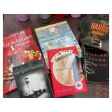 Book Lot with Camo Cap - Includes Gone Girl, In Cold Blood, and More