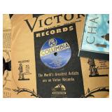 Vintage RCA Victor & Columbia Records with Chant CD Collection