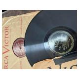 Vintage RCA Victor & Columbia Records with Chant CD Collection