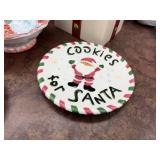 Festive Holiday Ceramic Dishes and Containers Set