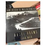 Large Collection of Coffee Table Books Including Dolly Parton, Ansel Adams, The Faces of Texas, and If I Live to 100