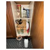 White CO2 Pump for Bar & Keg, Wine Rack, and Green Coca-Cola Glasses