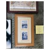 Philip Gray Iris Double-Panel Print Set - Monet Nymphéas & Roses Framed Prints