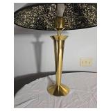 Modernist Brass Table Lamp