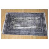 Vintage Hand Knotted Pakistani Bokhara Entry Rug