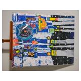 Nine Forty Four Blue Blues Modern Print