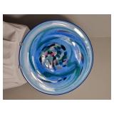 Studio Art Glass Center Bowl