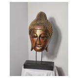 Thai Gold Tone Buddha Mask