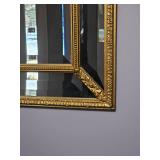 Louis XVI Gilt Hall Mirror with Urn Rosette and Floral Swags