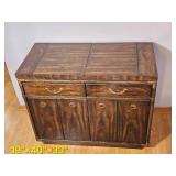 Drexel Campaign Style Dining Chest