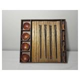 Prairie Mission Inlaid Chopstick Set