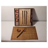 Prairie Mission Inlaid Chopstick Set