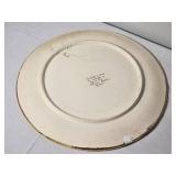 Moroccan Hand Painted Enamel Ceramic Charger Set