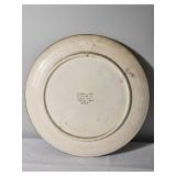 Moroccan Hand Painted Enamel Ceramic Charger Set