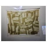 Valerie Thornton Signed Etching Arachova, 13/30