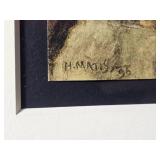 Henri Matisse Limited Lithograph Portrait Series 1953