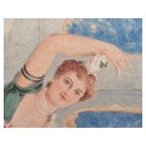 Vintage Ballet Dance Practice Print