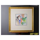 Itzchak Tarkay Signed Serigraph Eleanor Reclines ~ 180/300