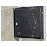 Green Rust Dragon Shadow Box Sculpture