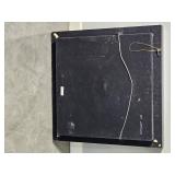 Green Rust Dragon Shadow Box Sculpture