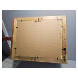 Vintage Chinese Peony Brush Painting