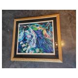 Barbara Wood Signed Serigraph Solitaire, 169/350