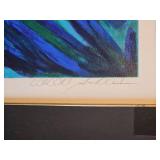 Barbara Wood Signed Serigraph Solitaire, 169/350