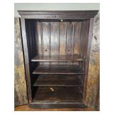 Indo Inspired Rustic Armoire with Decorative Hardware