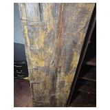 Indo Inspired Rustic Armoire with Decorative Hardware