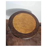 Neoclassical Pedestal Side Table