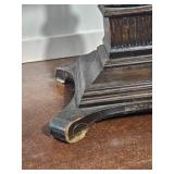 Neoclassical Pedestal Side Table