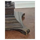 Neoclassical Pedestal Side Table