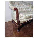 Vintage Duncan Phyfe Style Loveseat