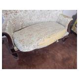 Vintage Duncan Phyfe Style Loveseat