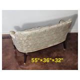 Vintage Duncan Phyfe Style Loveseat