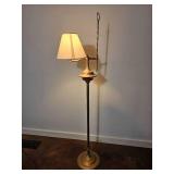 Vintage Brass Art Deco Floor Lamp