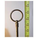 Vintage Brass Art Deco Floor Lamp