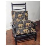 Vintage Morris Chair with Safari Cushion