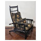 Vintage Morris Chair with Safari Cushion