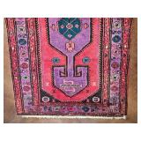 Vintage Hand Knotted Persian Hamadan Area Rug