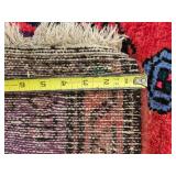 Vintage Hand Knotted Persian Hamadan Area Rug